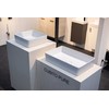 Jika WASHBASIN COUNTER PURE 600X380X140 MM