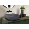 Masterjero Umywalka JetWorld WASHBASIN CATANIA 385X385X140 Matinis Pilkas