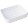Vannas istabas izlietne Masterjero Catania, keramika, 38.5 cm x 38.5 cm x 14 cm, balta
