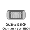 Vonios grindų kilimėlių komplektas Ridder Promo 167501, baltas, 710 mm x 360 mm