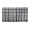 Vannas istabas paklājs Saniplast Plaza Perla, pelēka krās., 110 cm x 60 cm