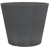 Scheurich Lumarko FLOWERPOT PLASTIC 238/49 STONY Juodas D49
