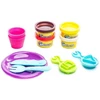 None Nežinomas Modelino rinkinys Peipeile Dough Lovely Cupcakes 6817B