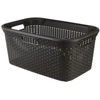 Veļas kaste Curver 187493, 45 l, brūna krās., 59.2 cm x 38 cm