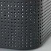 Veļas kaste Rotho 1023508853, 50 l, pelēka krās., 43.1 cm x 34 cm