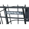 Basil BASIL BREMEN ALU BE / KF aliuminio krepšelis + BASIL BASEASY krepšelio montavimo plokštė + KLICKFIX ADAPTER PLATE sistema, skirta tvirtinimui prie vairo ir vairo, nuimama (be laikiklio)