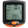Velosipēdu dators Outliner YT-813, plastmasa, melna krās.
