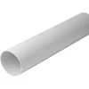 Ventiliatorius Ventiliacijos kanalas Europlast A125-1, abs plastikas, 1 m x 125 mm
