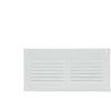 Europlast Metalinės ventiliacijos grotelės MR2010, 200 x 100 mm, baltos sp.