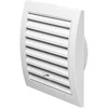 Ventiliacijos grotelės EUROPLAST ND10R D100, baltos