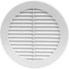 Plast. ventiliacijos grotelės EUROPLAST VR150, D150, baltos