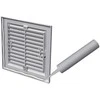 Ventiliacijos grotelės HAUSHALT MV, 150 x 150 mm
