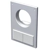 Ventiliatorius Ventilācijas reste Haushalt, plastmasa, 182 mm x 252 mm, 100 mm