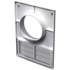 Ventiliatorius Ventilācijas reste Haushalt, plastmasa, 182 mm x 252 mm, 100 mm