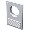 Ventiliatorius Ventilācijas reste Haushalt, plastmasa, 182 mm x 252 mm, 100 mm