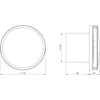 Ventiliatorius buitinis Europlast EAT125A, 12.5 cm