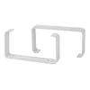 Ventiliatorius Kronšteins Europlast KZ, plastmasa, 11 x 5.5 cm, 2 gab.