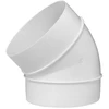 Ventiliatorius Līkums Europlast AL100-45, 45 °, 100 mm