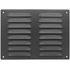 Ventiliacijos grotelės Europlast MR2619A, metalas, 260 mm x 190 mm