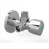 Ventilis Arco A-80 Twin, stūra, ūdensvadam, 3/8 collas – ārējā vītne, 1/2 collas – ārējā vītne