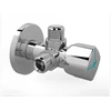 Ventilis Arco A-80 Twin, stūra, ūdensvadam, 3/8 collas – ārējā vītne, 1/2 collas – ārējā vītne