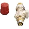 Danfoss vožtuvas, kampinis/termostatinis, šildymo sistemoms, 1/2 colio – išorinis sriegis, 1/2 colio – vidinis sriegis