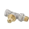 Ventilis Danfoss, tiesus/termostatinis, 1/2 colio - išorinis sriegis, 1/2 colio - vidinis sriegis