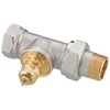 Ventilis Danfoss, tiesus/termostatinis, 1/2 colio - išorinis sriegis, 1/2 colio - vidinis sriegis