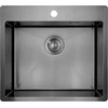 Virtuvės kriauklė Deante ZPO_D10B, 55 cm x 50,5 cm x 20 cm, titano spalvos