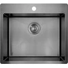 Virtuvės kriauklė Deante ZPO_D10B, 55 cm x 50,5 cm x 20 cm, titano spalvos