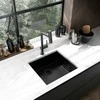 Domoletti PULL-DOWN KITCHEN FAUCET GUNMETAL Juodas