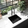 Domoletti KITCH FAUC MULTIFUNCTIONAL MATTE Juodas