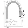 Domoletti SINK MIXE WITH SVIWEL SPOUT DSA506.5/13S