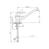 Domoletti KITCHEN FAUCET SAZAVA DSA505.5