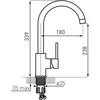 Domoletti KITCHEN MIXER SPOT DOM-BDS41S.BEIGE