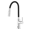 Ferro kitchen mixer. juodas/chrome. sensor