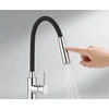 Ferro kitchen mixer. juodas/chrome. sensor