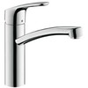 Virtuvinis maišytuvas Hansgrohe Focus 31806800, nerūdijančio plieno spalvos.