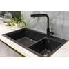 Virtuvinis maišytuvas Invena Preto BZ-48-W04-L, juodas