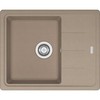 Virtuvinė plautuvė Franke Basis BFG 611 - 62, granitas, 62 cm x 50 cm x 20 cm, šviesiai ruda sp.