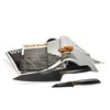 Virtuvinis peilis Fiskars Edge, 80 mm, plastikas/nerūdijantysis plienas