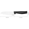 Virtuvinis peilis Fiskars Hard Edge Small, plastikas/nerūdijantysis plienas
