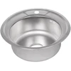 Virtuvės kriauklė AB 510X0.8MM Satino apdaila
