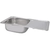 Virtuvės kriauklė AB 760x420x0.8mm Satino apdaila