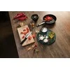 Virtuvinis peilis Fiskars Hard Edge M, 301 mm, plastikas/nerūdijantysis plienas