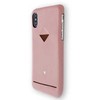 VixFox Card Slot Back Shell for Iphone X/XS pink