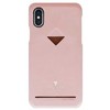 VixFox Card Slot Back Shell for Iphone X/XS pink
