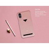 VixFox Card Slot Back Shell for Iphone X/XS pink
