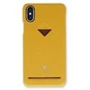 VixFox kortelės lizdo nugarėlė Iphone XR garstyčių geltona