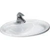 Laufen Pro B įmontuojamas praustuvas 56x44 cm, baltas
